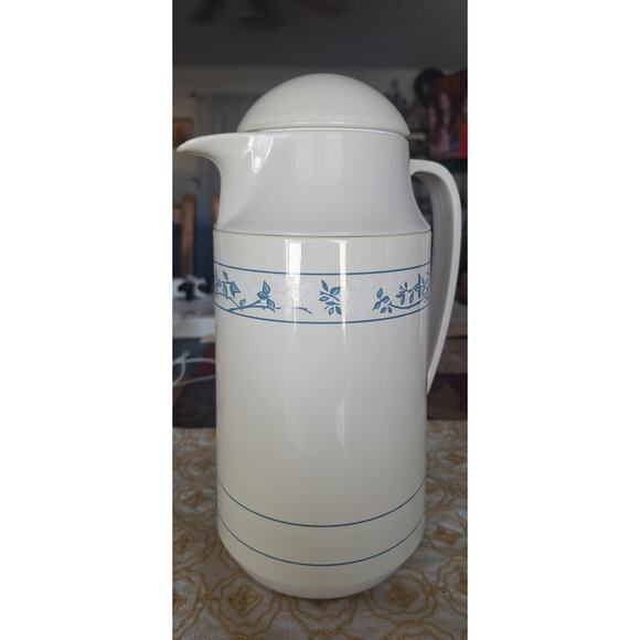 Corelle First of Spring Thermal Coffee Carafe by Corning Thermique- Excellent! - Picture 1 of 8